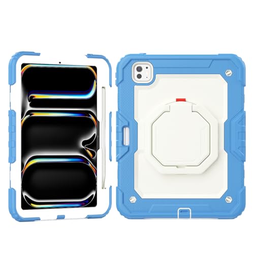 Coque antichoc iPad Pro 11 2024 anti-chute avec bandoulière réglable