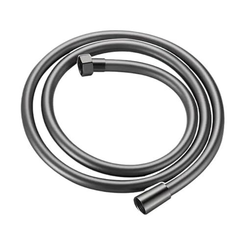Manguera Ducha Manguera de ducha negra/plateada/dorada for baño, mano, accesorios tubería agua, cabezal repuesto, manguera(Grey,3.0M)