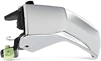 Vista 3 de KarParts360 Para Ram 1500 2011-2017 Manija de puerta interior lado del conductor delantera o trasera, cromada Trim: todos los submodelos