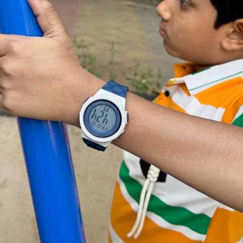 Image of SKMEI Digital Kids Watch for Boys & Girls - Waterproof Sports Wristwatch with LED Backlight, Alarm, Stopwatch & Dual Time Zone - Durable Kids Outdoor Watch - 2286
