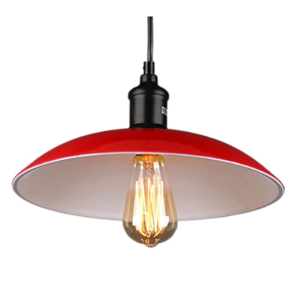 Lampe de plafond E27 Edison vintage luminaire rétro fer suspension loft cuisine bar