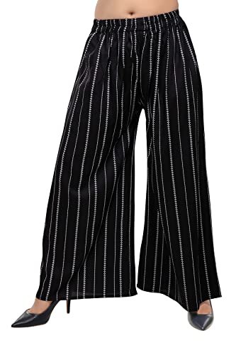 Image of Zen Women's Plus Size Palazzo - 9XL - Waist Size up to 58