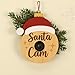 10 Pack Santa Cam Lens for Ornaments – Realistic Camera Lens for Santa/Elf Cam Ornaments – DIY North Pole Surveillance Ornament Supplies - Cam Lens for Crafts