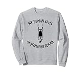 My Human Loves Guatemaltekische Küche – Katzeneltern Hobby-Liebhaber Sweatshirt
