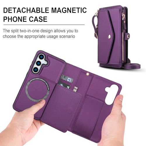 Housse portefeuille Samsung S25 anti-RFID idéale pour voyager léger et sécurisé - 3