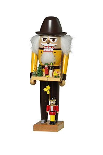 Chiffre en bois montagnes artisanat authentique Casse-Noisette 28 cm