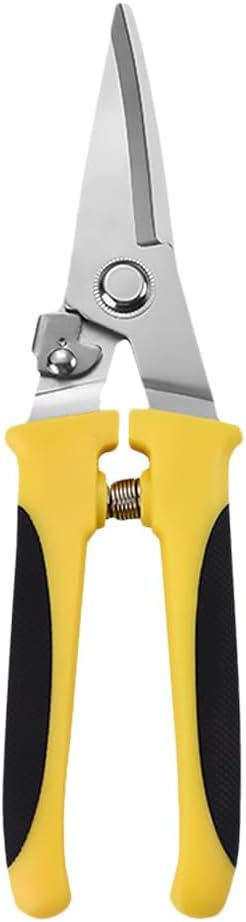 1pc Sheet Industrial Heavy-Duty Shears Multipurpose Tools Metal Snips for Cutting Metal Pp Handle Scissor Heavy Duty Scissor High Carbon Steel Non-Slip