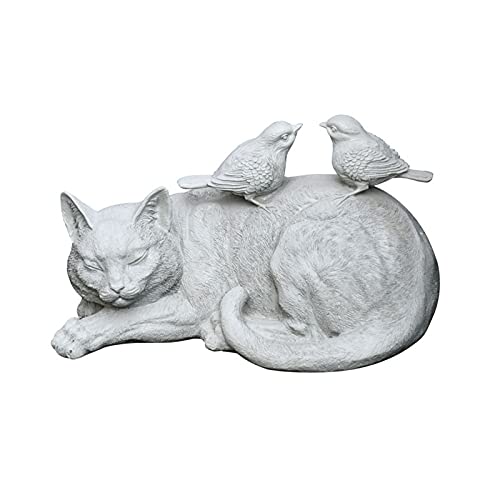 Statue d'extérieur chat sculpture de jardin et art de cour intérieur - 2