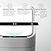 OPTIMUS DESIGN STUDIO Automatic Self Changing Trash Can, Self Sealing Motion Sensor Touchless Kitchen/Bathroom/Office, 4.5Gallon 17L (1-Refill Ring)