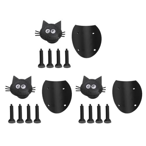 GOTOTOP Cat Toilet Paper Holder Stand, Freestanding Cat Toilet Tissue Organizer, Cute Decor, Space Saving Holder for Modern Traditional Bathrooms - Image 7