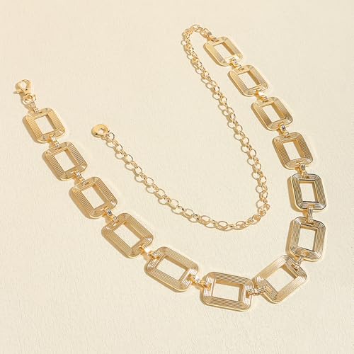 Fashion Waist Chain for Women Ladies Chunky Chain Belts for Dresses3