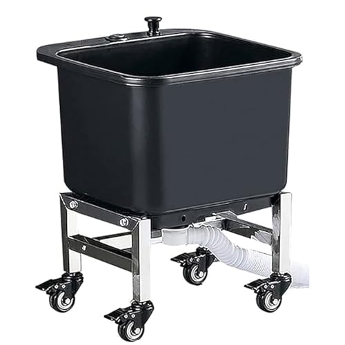 LYJIANGXIN Lavandino per pisolino Commerciale Portatile per casa o Hotel, Bacino di Servizio di mop, lavandino autoportante Interno/Esterno Lavanderia per la lavandino della Vasca di utilità