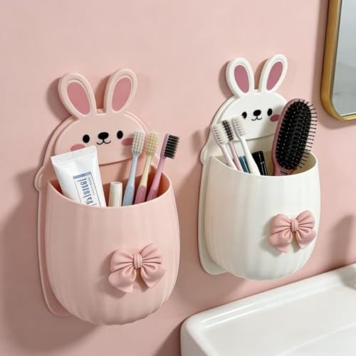 Image of Wall Mounted Bunny Storage Holder 1pcs