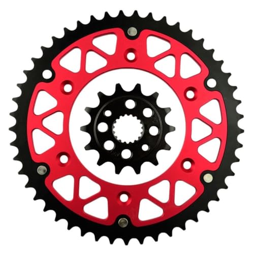 Pignon 14T et couronne 49T pour moto Honda XR400R