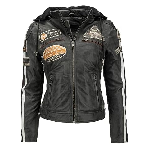 URBAN 5884 Veste de Moto Femme Cover