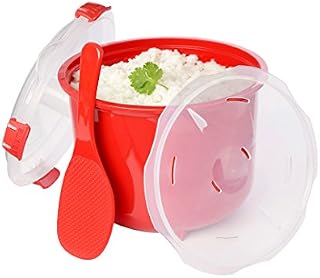 Sistema 1110 Pojemnik Do Gotowania Na Parze Z Tworzywa Sztucznego/Naczynia Do Kuchenki Mikrofalowej/Pojemnik Na Żywność, Czerwony, 940 ml