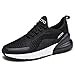 Produktbild Classic Pink Herren Damen Straßenlaufschuhe Trainer Stoßdämpfende Turnschuhe Sportschuhe Luft Leichte Walking Gym Jogging Fitness Athletic Schwarz 46 EU