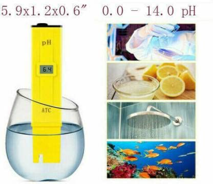 MCP Healthcare LCD Display Ph Meter Water Quality Tester Hydropolic high Water Quality Test Pen Type Ph Meter Digital Ph Meter for Soil Tester (Yellow) MCP Healthcare LCD Display Ph Meter Water Quality Tester Hydropolic high Water Quality Test Pen Type Ph Meter Digital Ph Meter for Soil Tester (Yellow)