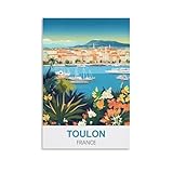 Matériau de qualité supérieure : l'affiche de voyage utilise une technologie d'impression de haute précision, lisse au toucher, graphiques clairs et, surtout, ne ternit pas facilement.