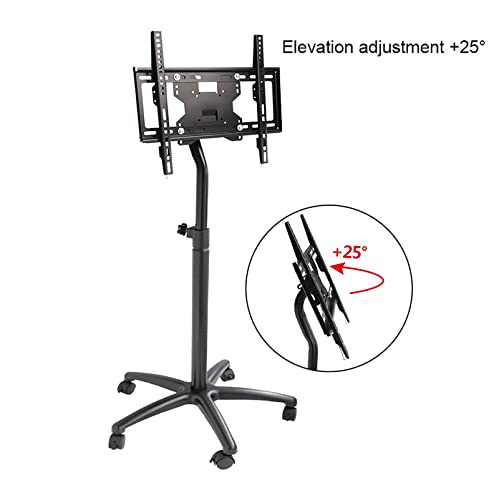 Soporte móvil para TV de 32-55 pulgadas con altura ajustable miniatura 3