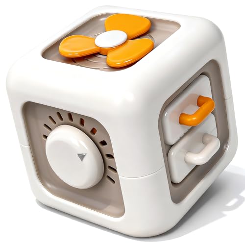 YIQOGAME Montessori Spielzeug ab 1 Jahr Motorikwürfel Lernspielzeug...