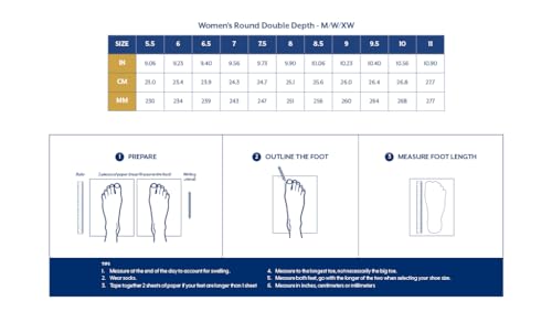 Dr. Comfort Marla Women's Therapeutic Diabetic Extra Depth Shoe: Black 7 X-Wide (XW/4E)2