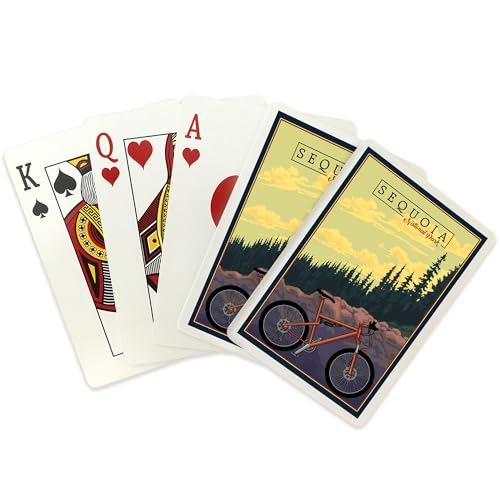 Baraja de poker Sequoia Parque Nacional 52 cartas miniatura 2