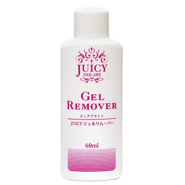 Amazon | ジェルネイル リムーバー 純アセトン100% 60ml 日本製 ジェル