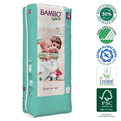 Bambo Nature Premium Eco Pannolini Maxi Taglia 4