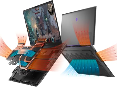 Image of Alienware Dell M18 R2 Gaming Laptop Latest, Intel 24-Core i9 14900HX, GeForce RTX 4090, 18 inch QHD+(2560 x 1600) 165Hz, 64 GB DDR5, 4 TB SSD, FHD IR Camera, Backlit Keyboard, Windows 11 Pro