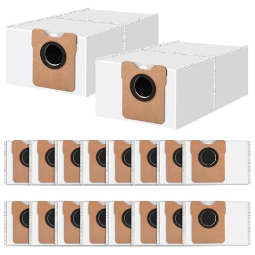 Image of 18 Pack C20 Dust Bags for eufy Omni C20 C10 Robot Vacuum Cleaner | 3.2L Large Capacity Vacuum Bags, Disposable Replacement Dust Bags