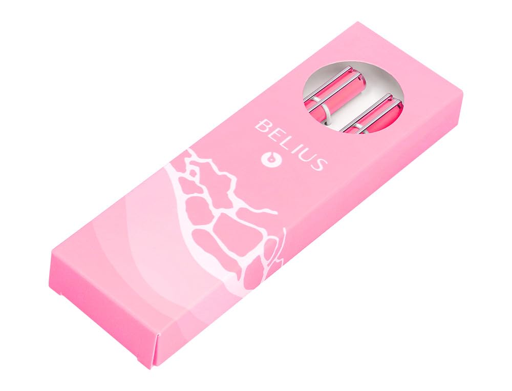 BELIUS Endless Summer Aluminium Pink and Silver Blue Ink Set Design Box