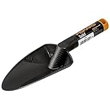 Fiskars Déplantoir, Longueur: 29 cm, Plastique renforcé de fibre de verre, Noir/Orange, Solid, 1000694