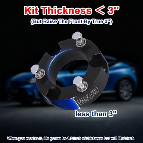 Image of 3 Inch Front Leveling Kit for 2005-2023 Toyota Tacoma 4Runner