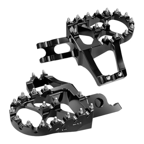 Pédales moto CRF250R antidérapantes pour repose-pieds CR125R élargis