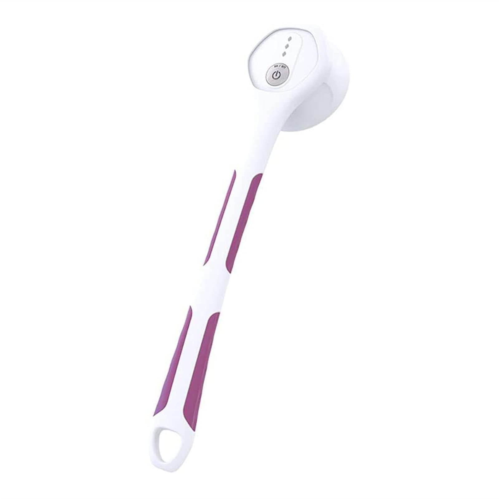 GeRRiT Cepillo eléctrico for el cuerpo: cepillo trasero recargable IPX7, depurador giratorio exfoliante de mango largo for ducha, baño, limpieza, lavado, limpieza profunda