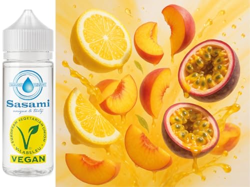 Citron pêche fruit de la passion arôme sans ingrédient animal Sasami