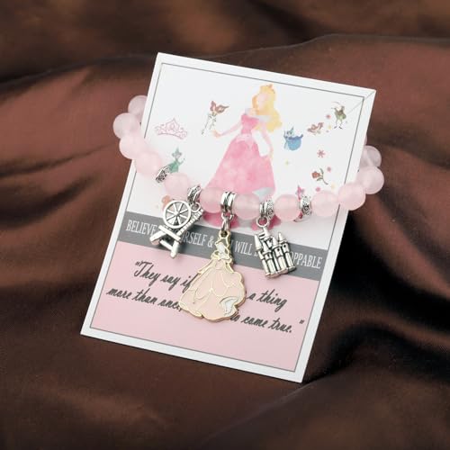 LQRI Princess Bracelet Faily Cartoon Tales Princess Fans Jewelry Sleeping Princess Gift Faily Cartoon Tales Gift4