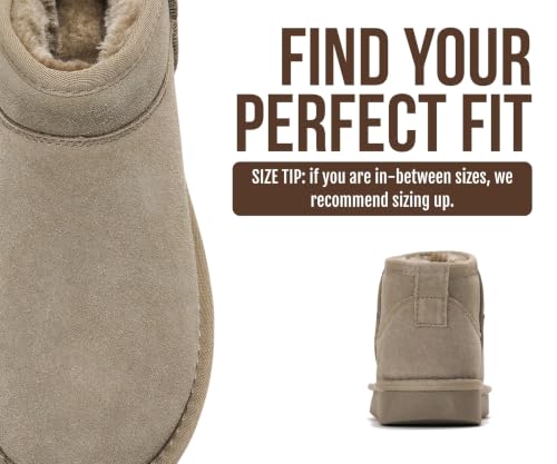 Image of Project Cloud Genuine Leather Ankle Boots for Women - Water Resistant with Memory Foam Insole Winter Boots - Trending Shoes & Comfortable Women's Ankle Boots (Hippy)
