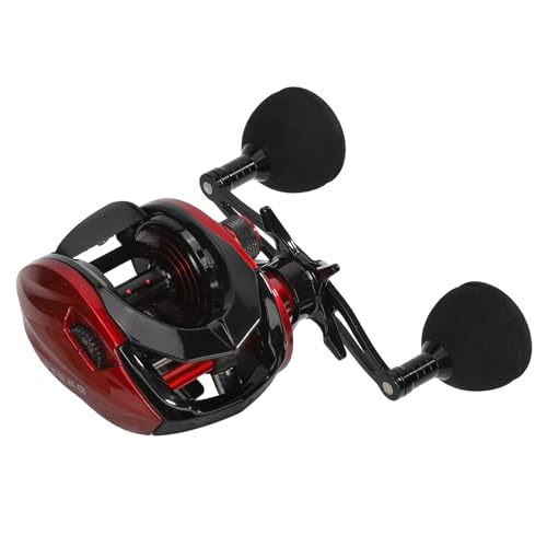 Baitcaster Reels,6.4:1 Gear Ratio with 33 Lb Max Drag, 8+1 Stainless Steel Bearing, Baitcasting Fishing Reels for Pike and bass for Fresh Water or Salt Water