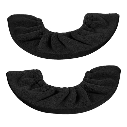 ZCFLCK 2 Pcs Black Ice Skate Blade Covers, Stretchable Terry Cloth...