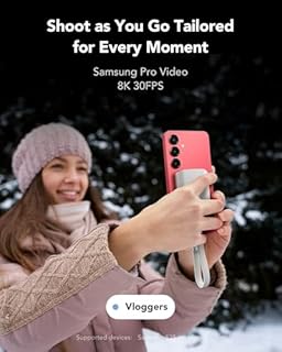 Lexar ES5 Portable Disque SSD 1To, USB 3.2 Gen2x2 avec jusqu'à 2000 Mo/s en Lecture et écriture, Protection IP65, Magsafe Phone SSD Compatible Apple ProRes 4K (iPhone 15/16) et Galaxy S25 8K