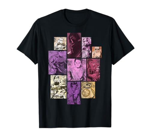 Star Wars The Force Awakens T-shirt imprimé coton col rond