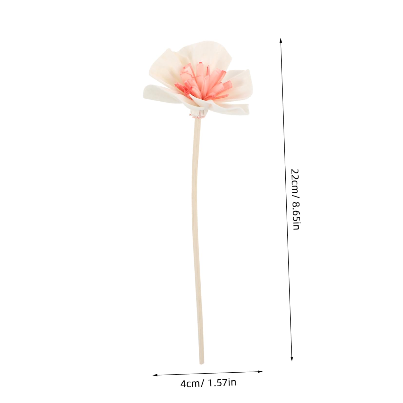 Uonlytech 5pcs Decorative Flower Sticks Fragrant Household Diffuser Sticks for Weddings Home and Special Occasions Dried Flower Diffuser for Serene Atmosphere