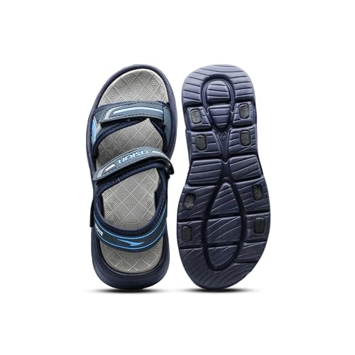 Image of ASIAN Mens VIRAT-01 Casual Sandals with adjustable velcro closure for easy wear with flexible fitting and trendy and stylish looks ideal for everyday use for mens as well as boys