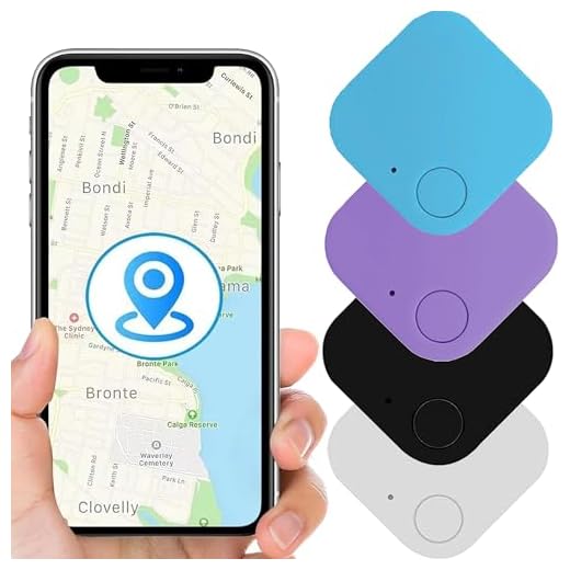 XUBX 4 Pezzi Localizzatore Trova Oggetti Smarriti e Chiavi, Bluetooth Tracker e Localizzatore di oggetti per chiavi, portafogli, bagagli, animali domestici e altro