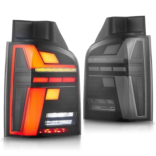 Feux arrière à LED pour VW Multivan Caravelle T5 2010-2014 noirs