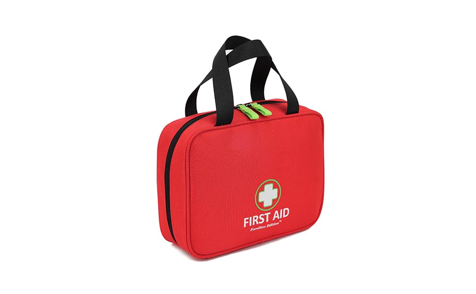Image of 2Pack Handy First Aid Bag Empty First Aid Kit Portable For Home, Office, Vehicle, Emergency Kit For Your Next Adventure, First Aid Supplies Organizer Bag For Camping, Travel, Sports