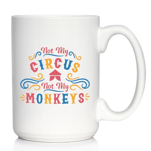 Taza de Café Cerámica Blanca 15oz Bevvee miniatura 1