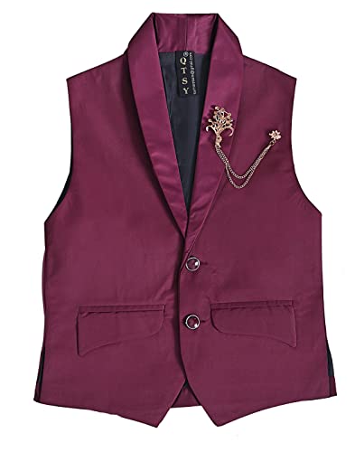 Image of Tuxedo Kids Waistcoat For Boys